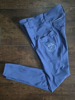 Free Ride Lux Hybrid Pull-On Full Seat Breeches Size XS